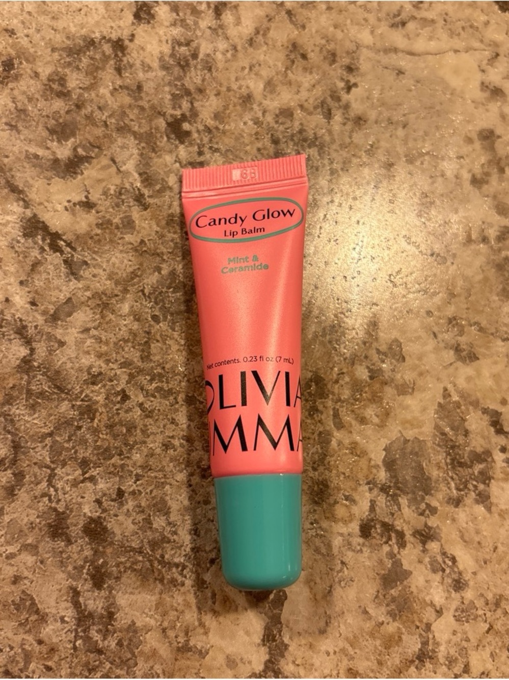 Candy Glow Lip Balm — Pink with Mint & Ceramide